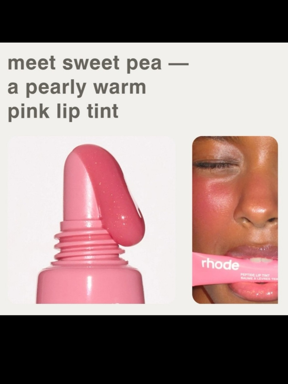 Rhode Sweet Pea Limited Edition Peptide Lip Tint - Picture 5 of 7